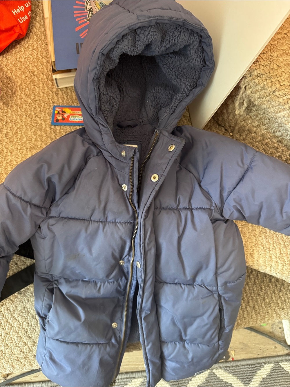 Gap kids boys winter coat size 4 EUC